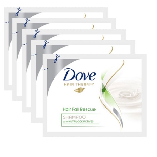 Dove hair fall best sale rescue shampoo pouch price